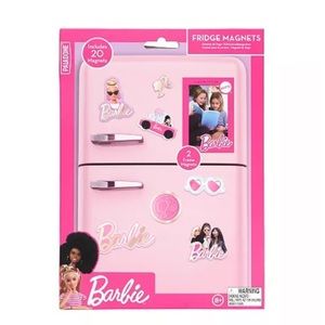 Barbie Magnets + 2 Frame Magnets
